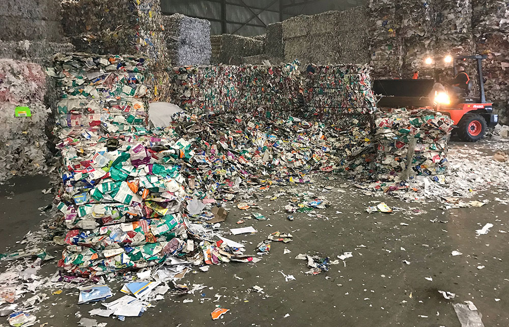 L’usine Sustana de Lévis, au Québec, commence à recycler les contenants multicouches